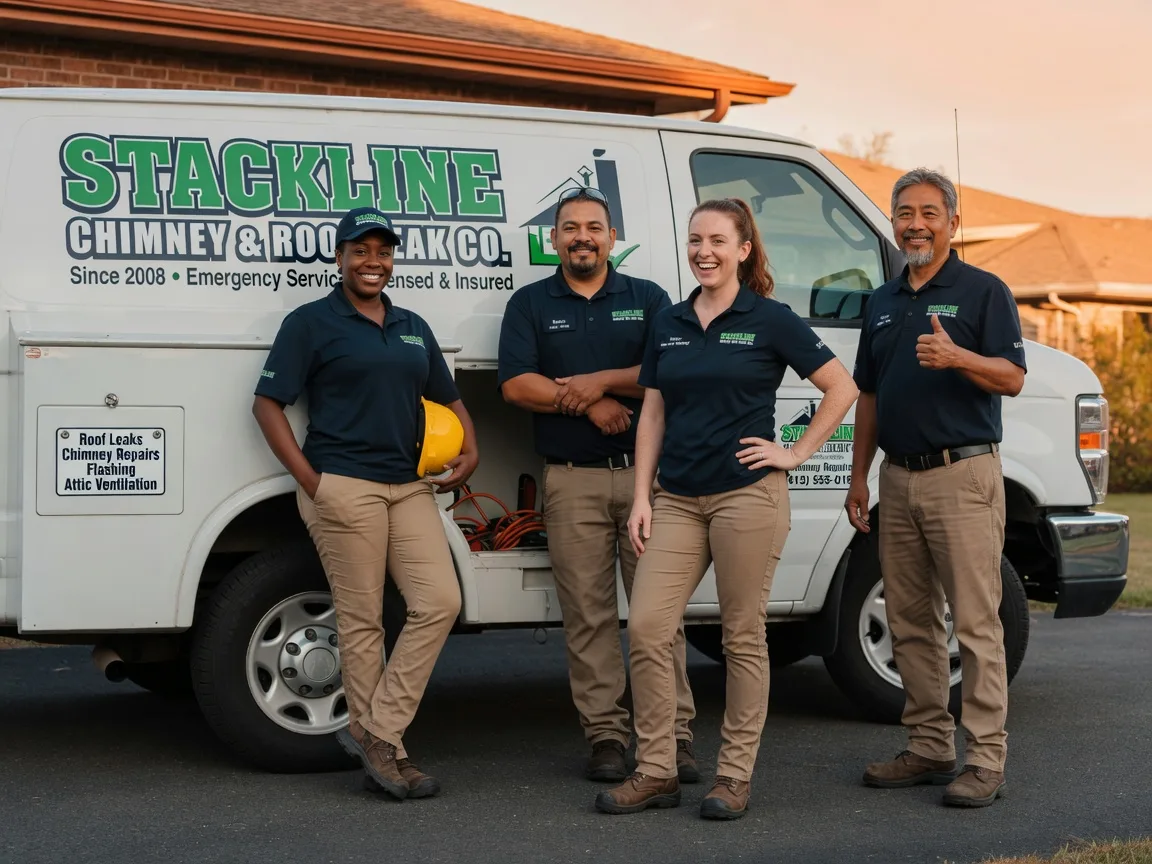 Chimney flashing repair company in Sandyville, WV